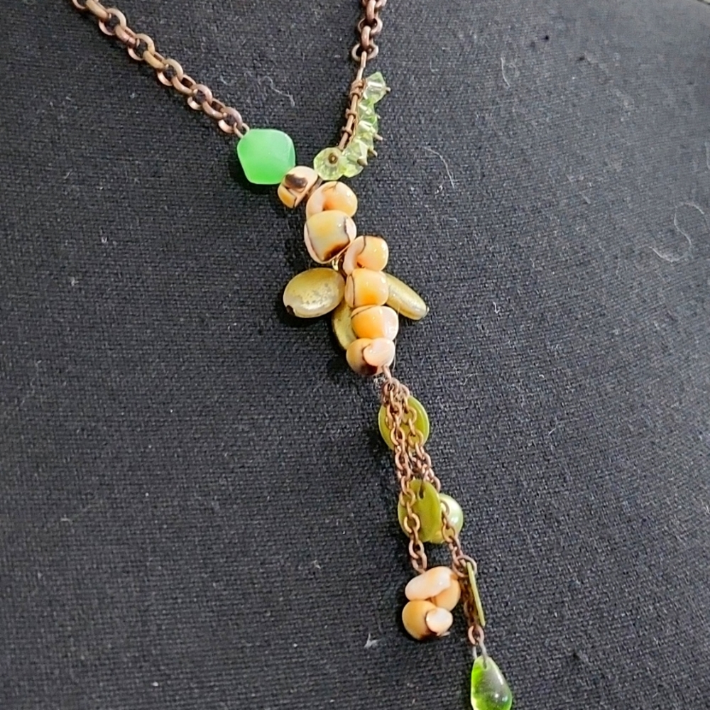 Vintage Boho Real Shell Necklace